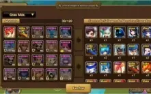 conta summoners wars com 24 nat5 e varios nat4