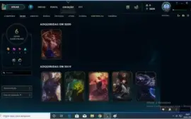 Conta SMURF, 6 SKINS, 29 CHAMPZ.