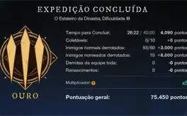 6K de UMBRAL + 6 a 7 BAÚS DE M10 + DROP DO BOSS M10
