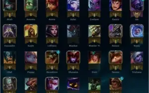 Conta League of Legends Platina