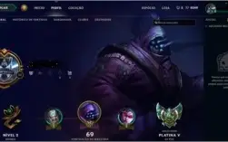 Conta League of Legends Platina