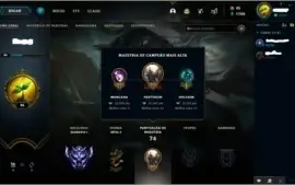 CONTA LOL DIAMANTE 1 SMURF