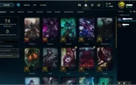 CONTA LOL DIAMANTE 1 SMURF