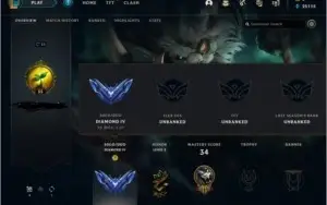 Conta Smurf D4 69% wr email confirmado