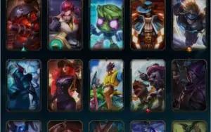 Vendo ACC de lol GOLD 5 MUITAS SKINS