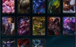Vendo ACC de lol GOLD 5 MUITAS SKINS