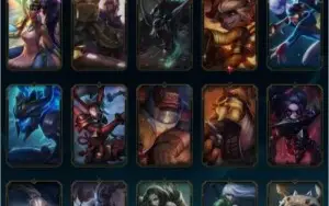 Vendo ACC de lol GOLD 5 MUITAS SKINS