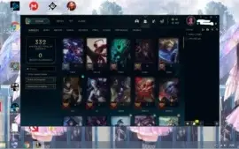 CONTA OURO 3 82 CHAMPS 23 SKINS 11 EMOTES