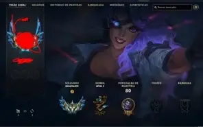 CONTA CHALLENGER LOL