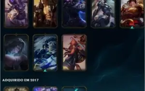 CONTA ACC SMURF LOL LEAGUE OF LEGENDS GOLD 4 LEVEL 70