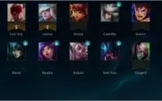 CONTA ACC SMURF LOL LEAGUE OF LEGENDS GOLD 4 LEVEL 70