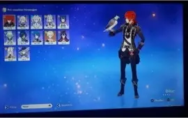 Conta genshin impact ps4 com diluc AR 40