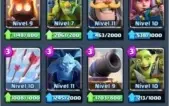Conta Clash Royale - Arena 11 - 3800 troféus