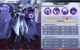 Conta Rank Lendário Saint Seiya Servidor A6 Aries