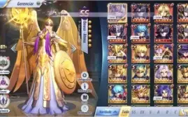 Conta Rank Lendário Saint Seiya Servidor A6 Aries