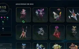 Conta 2017 Diamante 3 300 skins e muito mais - League of Leg