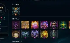 Conta 2017 Diamante 3 300 skins e muito mais - League of Leg