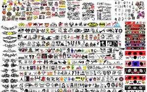 Pack Digital de Artes e Vetores para Adesivos (Corel e PDF)