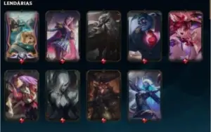 Vendo conta do lol com skins lindas ♥