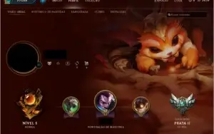 Conta League of Legends(61champs,31skins) 2 lendárias e mais