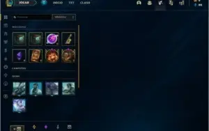 Conta ouro 4 com 3 skins e 42 champs