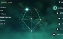 Conta gensh CV 55 raiden zhong kazuha e muito mais 