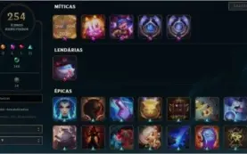 Conta | League of Legends | 100 Skins