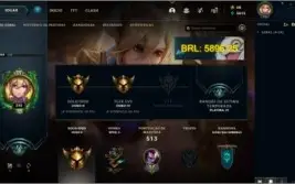 Conta lol - 651 skins - varias skins legado e prestigio