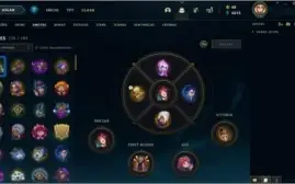 Conta lol - 651 skins - varias skins legado e prestigio