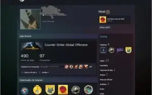 Conta de Steam Nível 31 3 anos de serviço