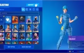 CONTA COM WILDCAT E 100+ OUTRAS SKINS