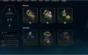 Vendo Conta Lol Platina I