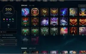 Vendo Conta Lol Platina I