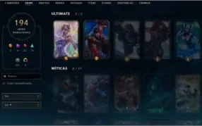 Vendo Conta Lol Platina I