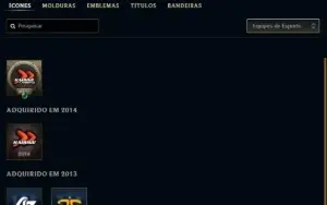Conta de LOL criada em 2011- Skin Vitoriosa desde a season 2