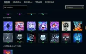 Conta de LOL criada em 2011- Skin Vitoriosa desde a season 2