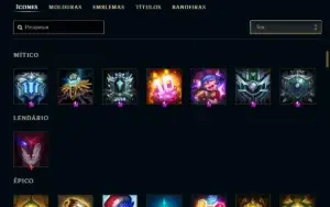 Conta de LOL criada em 2011- Skin Vitoriosa desde a season 2