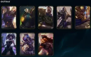 Vendo conta de 2013, lvl 382 no LOL - atualmente unranked