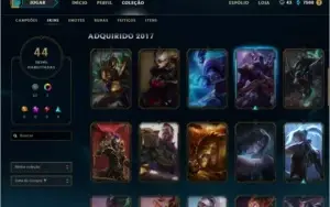 Conta GOLD 3 com varias skins - League of Legends