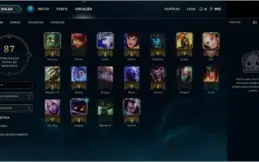CONTAS DE LOL 100% UNRANKED - ALEATÓRIAS.