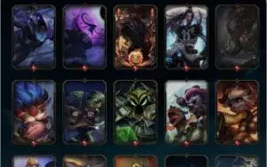 Conta de LOL, PLAT IV,  quase tods skins
