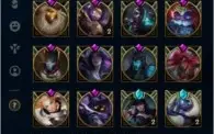 Conta de LOL, PLAT IV,  quase tods skins