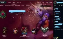 EXCELENTE CONTA, ATUALMENTE PRATA 3 (MMR ALTISSIMO)