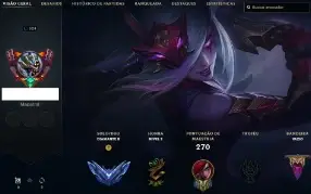 Conta League Of Legends Diamante 2 com Skins