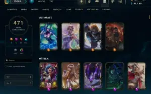 Conta League Of Legends Ex challenger