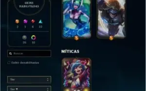 Conta lol - criada em 2015