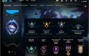 Conta lol - criada em 2015