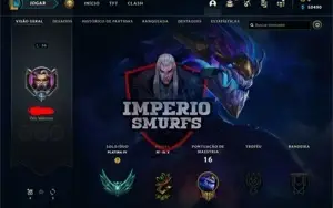 [BR] SMURF PLATINA IV PRONTA-ENTREGA