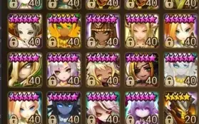 Conta global com 52 NAT5, excelente runas e todos conteudos.