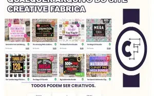 Baixamos Qualquer Arquivo do Site da Creative Fabrica